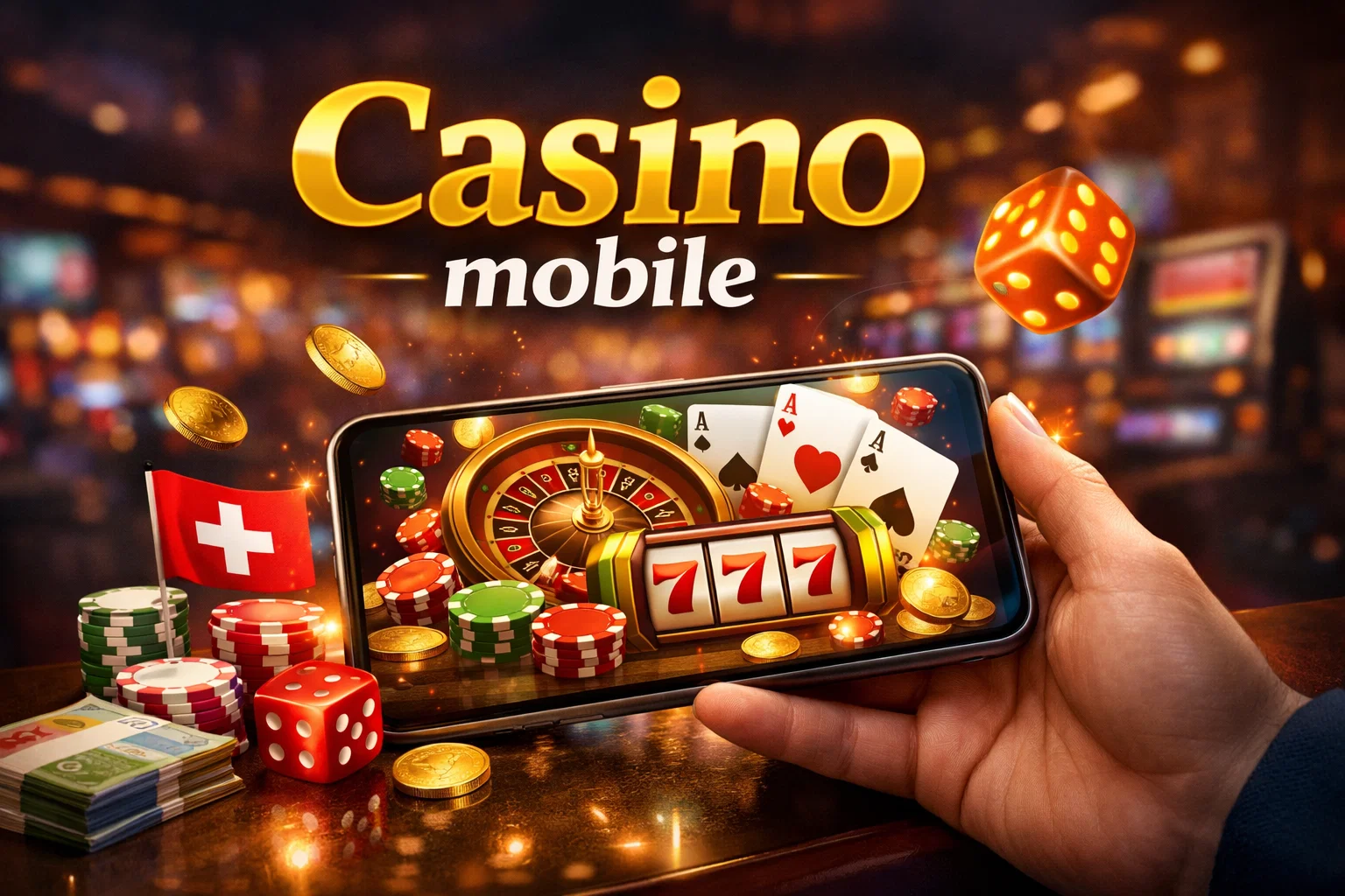 Mobile Casino international online - jouer sur smartphone